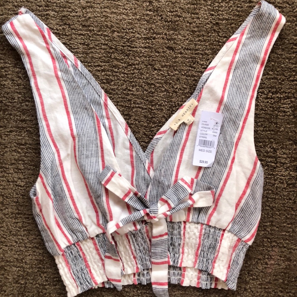 Pacsun L.A. Hearts Striped Tank top
